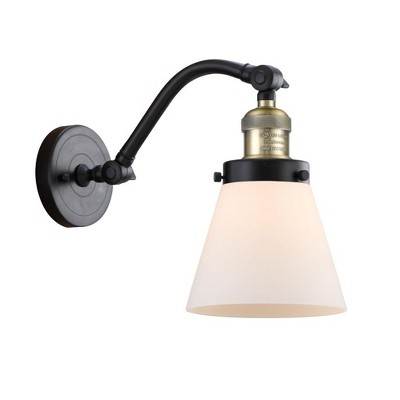 Cone - 1 Light Wall Sconce In Industrial Style-11.5 Inches Tall and 6.5 Inches Wide