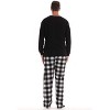 #followme Mens Pajama Pants Set with Matching Novelty Socks with Sayings - 3 Pc Mens Fall PJ Set - image 4 of 4