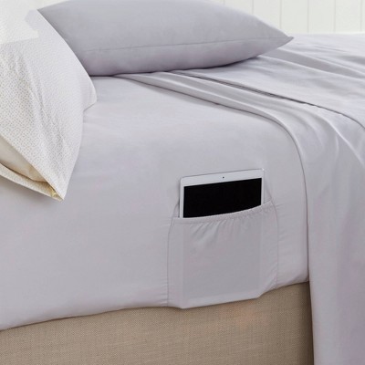 King Gray Paisley Microfiber Bed in a Bag Set