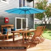 Costway 10ft Patio Umbrella Outdoor W/ 59 LBS Heavy-Duty Round Umbrella Stand - 4 of 4