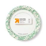 Fall Disposable Plate 10" - Watercolor Leaves - 24ct - up & up™