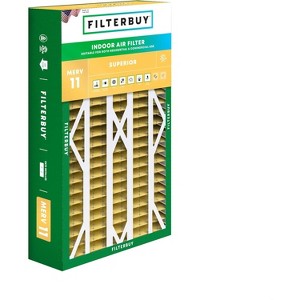 Filterbuy 16x26x5 Air Filter (1-Pack), Pleated MERV 11 Allergen Defense HVAC AC Furnace Filters for Electro-, Emerson, White Rodgers, & Comfort Plus - 1 of 4
