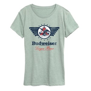 Women's - Budweiser - Budweiser Eagle Short Sleeve Graphic T-Shirt - 1 of 3