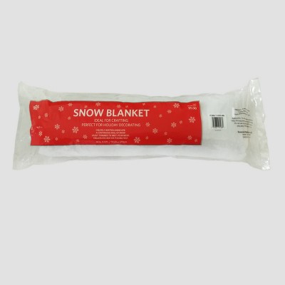 3ft x 8ft Christmas Faux Decorative Snow Roll - Wondershop™