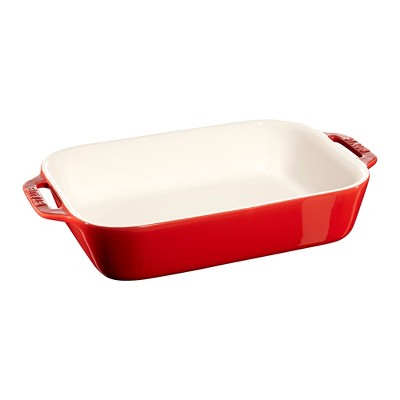 Staub 2-Piece Oval Baking Dish Set - Cherry