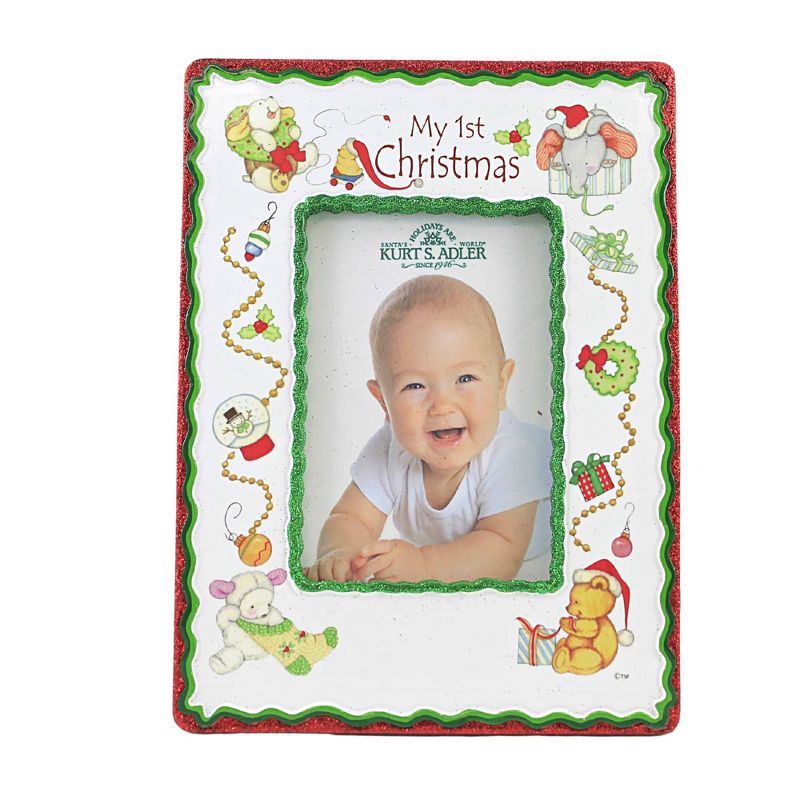 Home Decor 9.25" My 1St Christmas Phote Frame Picture Free Standing  -  Single Image Frames, 1 of 4