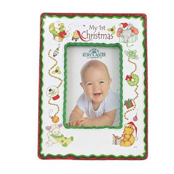 Home Decor 9.25" My 1St Christmas Phote Frame Picture Free Standing  -  Single Image Frames
