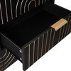 Okak Luxury Dresser w 6 Carving Drawer,Sturdy Metal Support,Storage Chest Cabinet w Gold Handles for Bedroom Organization Living Room Entryway - 4 of 4