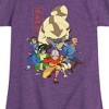 Girls' - Avatar: The Last Airbender - Aang Group Fitted Short Sleeve Graphic T-Shirt - 2 of 4