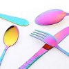 REGALWOVEN Stainless Steel Mirror Polished Silverware Set Flatware Set 16 Pieces - 3 of 4