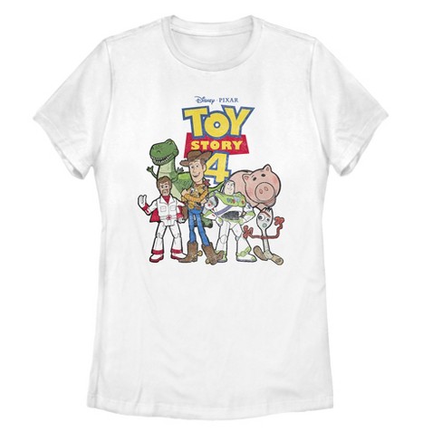 Women's Toy Story Character Logo Party T-Shirt - image 1 of 4