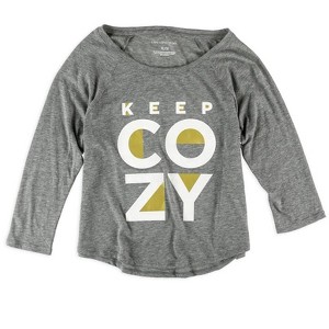 Aeropostale Womens KEEP COZY Pajama Sleep T-shirt - 1 of 1