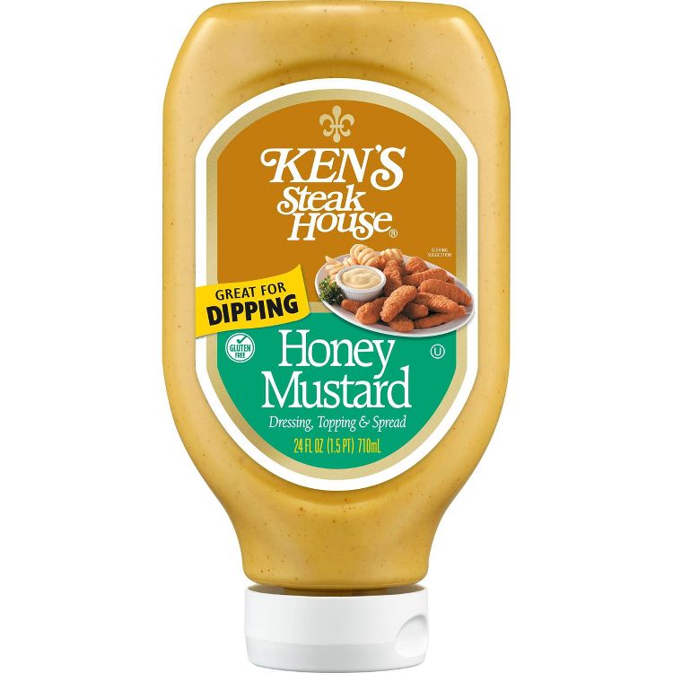 Ken's Steak House Honey Mustard Dressing, Topping & Spread - 24fl oz, 1 of 4