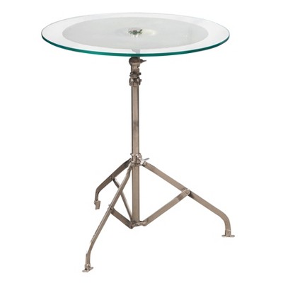 Cymbal Accent Table Brass - HomeFare