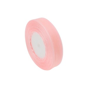 Unique Bargains Ribbon Convenient Sheer Organza & Satin Blend Polyester 1771.65"x0.79" 1 Pc - 1 of 4