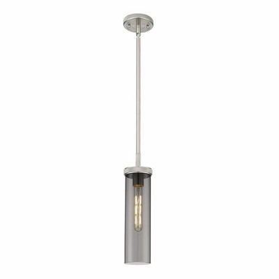 Lincoln - 1 Light Stem Hung Pendant In Industrial Style-15.5 Inches Tall and 3.88 Inches Wide