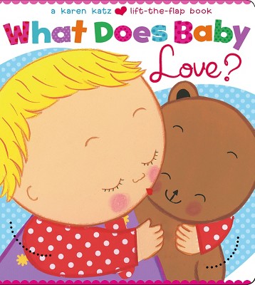 What Does Baby Love? ( Karen Katz Lift-the-Flap Books) by Karen Katz (Board Book)