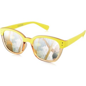 Leafael Polarized Sunglasses Women's Trendy Two Tone Design, UV400 100% Protection, Retro Square Frame, Lifestyle & Active - 1 of 4