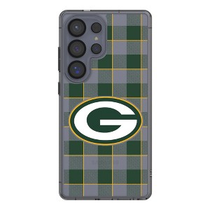 NFL NFC Teams Plaid Clear Cell Phone Case for Samsung Galaxy - 1 of 4