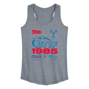 Women's - Back to the Future - Jersey Americana Graphic Racerback Tank - 1 of 4