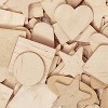 Creativity Street® Wood Shapes, Natural Colored, Assorted Shapes, 1/2" to 2", 350 Pieces - 3 of 3
