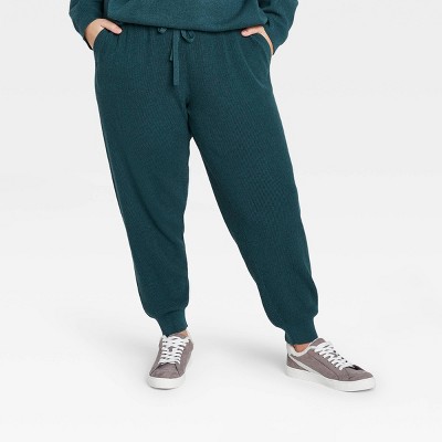 plus size teal pants