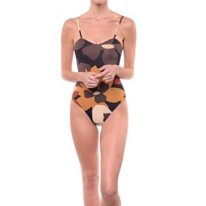 Women's Classic One-Piece Swimsuit Princess Neckline - Sauipe - 1 of 3