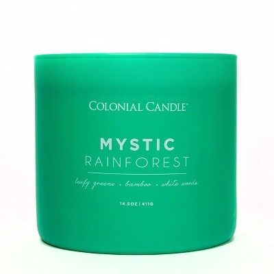 Mystic Rainforest Green 3-Wick Soy Jar Candle 14.5oz