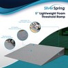 VersaRamp 5" Rise Lightweight Foam Threshold Ramp, Portable Access for Wheelchairs and Mobility Scooters at Doors, Curbs and Steps, 800 Lb Capacity - 2 of 4