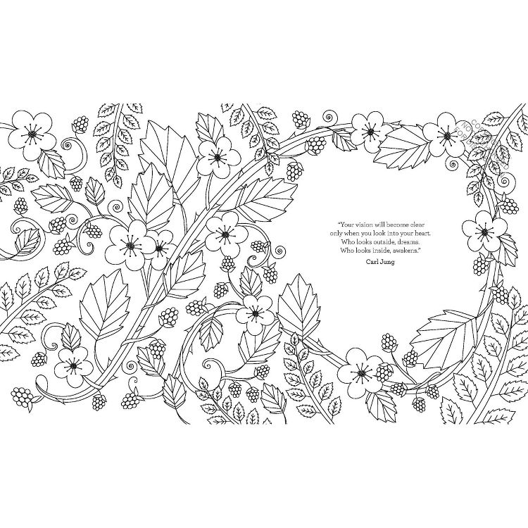 The Coloring Book of Mindfulness: Adult Creative Thinking & Relaxation, 96 Pages, Chronicle Books, 2 of 3