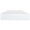vidaXL Bookshelf Boards 4 pcs High Gloss White 39.4Inchx3.9Inchx0.6Inch Chipboard - 3 of 4