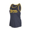 MLB Milwaukee Brewers Women's Bi-Blend Tank Top - 3 of 4