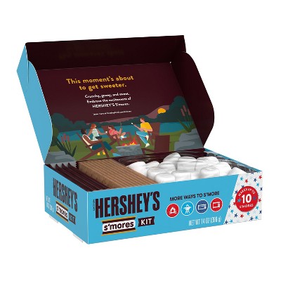 Hershey's Milk Chocolate S'mores Kit 3 Ingredient Box - 14oz