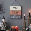 Whisen Come In My Pretties Halloween Sign - Black & Orange - 2 of 4