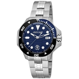 Roberto Cavalli Men's Spiccato Blue Dial Watch - RC5G044M0025 - 1 of 1