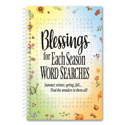 Blessings for Each Season Word Searches - by  Product Concept Editors (Spiral Bound)