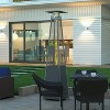 Emma and Oliver Outdoor Patio Heater - 7.5 Feet Round Steel Patio Heater - 42,000 BTU's - 2 of 4