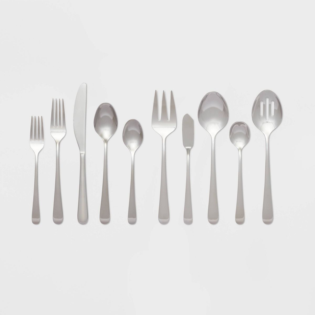 45pc Harrington Flatware Set Silver - Threshold™
