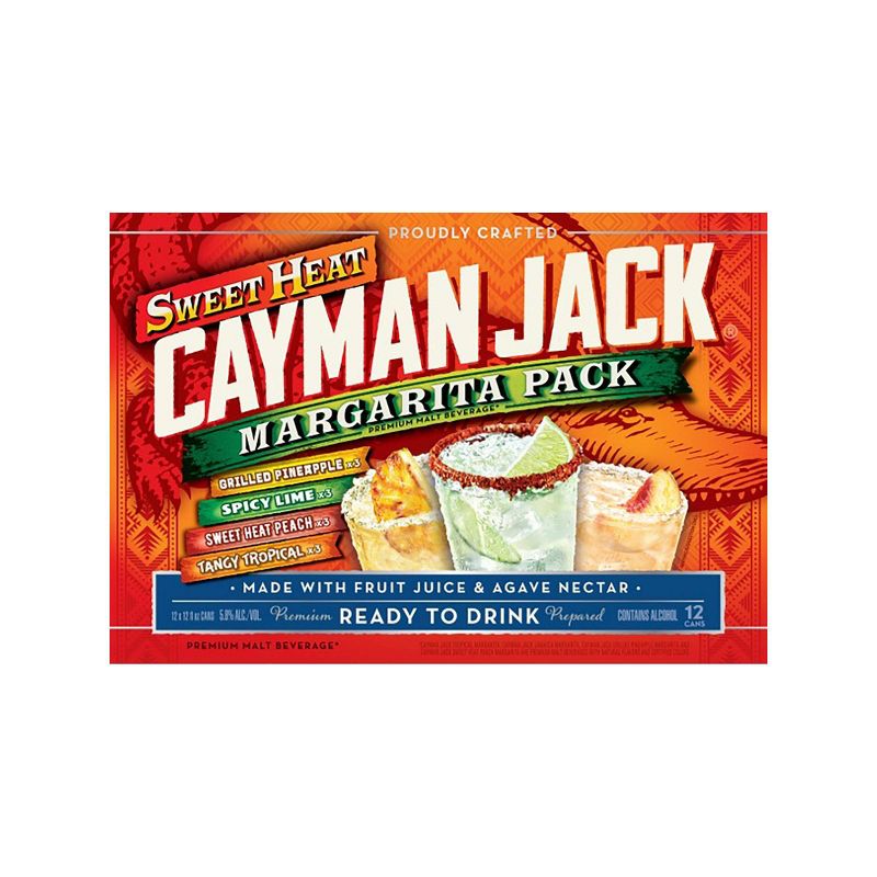 Cayman Jack Sweet Heat Margarita Variety - 12pk/12 fl oz Cans, 2 of 4