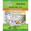 Larissa Veronica Violet Rose Brazilian Coffee (Gourmet, Naturally Flavored, Whole Coffee Beans) (16 oz, ZIN: 566189) - 2 of 4