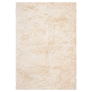Ivory Solid Loomed Area Rug - (10