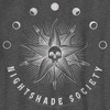 Boy's Wednesday Nightshade Society Distressed Logo T-Shirt - 2 of 4