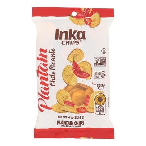 Inka Crops - Plantain Chips - Chile Picante - Case of 12 - 4 oz. - 1 of 3