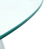NicBex Round Dining Table Modern Tempered Glass Dining Room Table with Metal Spray Table Legs for Dining Room - 2 of 4