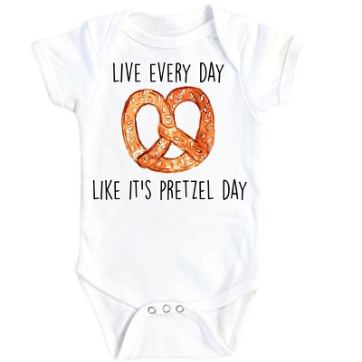 Pretzel - Baby Boy Girl Clothes Infant Onesie® Funny Cute Newborn 1C GS1