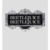 Beetlejuice Beetlejuice Black Sign Logo Women's Crop Tee - 2 of 3