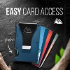 Minimalist Wallet for Men & Women - Slim RFID Wallet, Scratch Resistant, Credit Card Holder & Money Clip, - 3 of 4