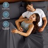 4 Piece Bed Sheet Set with Envelope Pillowcases - Ultra Soft - Bare Home - 2 of 4
