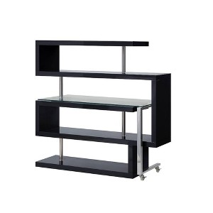 Acme Furniture Buck II Clear Glass Desk - 1 of 4