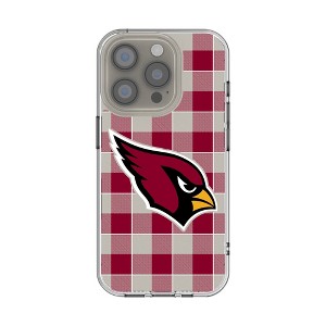 NFL NFC Teams Plaid Clear Cell Phone Case for Apple iPhone - 1 of 4